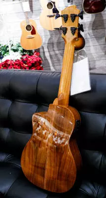 Denver - Acacia Fretless Bass Ukulele with Gig Bag 2